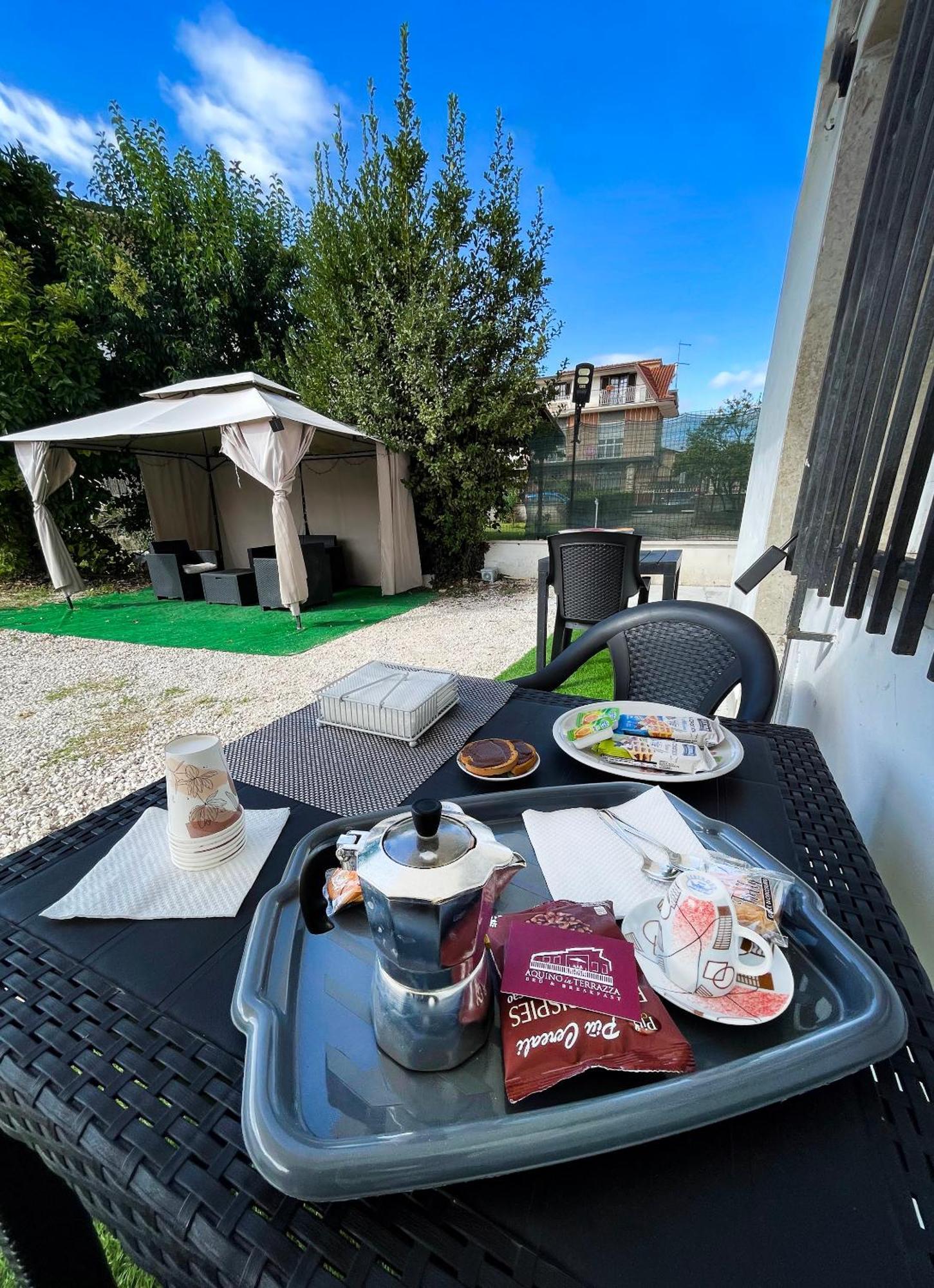 B&B Aquino In Terrazza מראה חיצוני תמונה